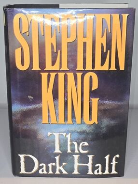 Stephen King "The Dark Half" Hardcover Cover